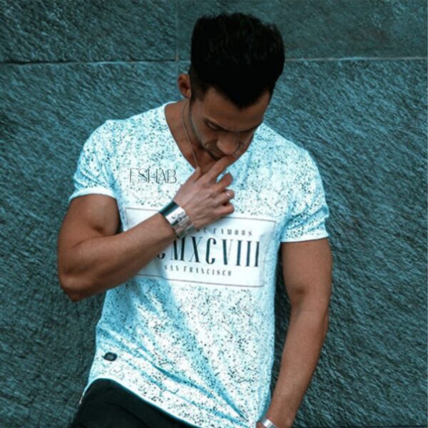 Fshab Men’s Cotton T-Shirt – Soft, Breathable & Stylish Casual Tee | Classic Fit, Crew Neck, Everyday Wear